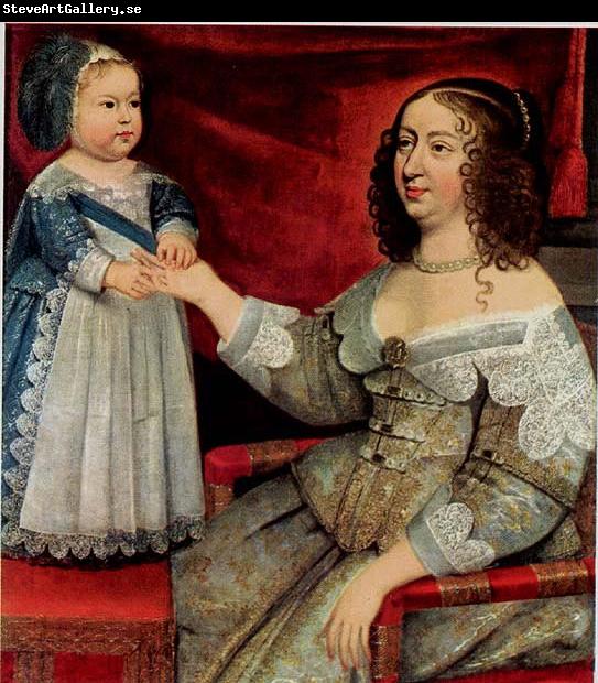 unknow artist Louis XIV and Anne of Austria